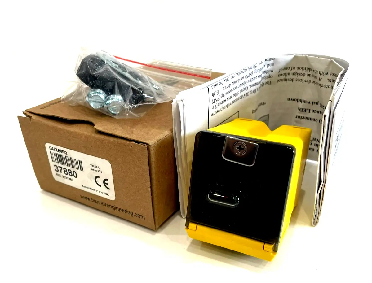 NEW BANNER ENGINEERING Q45XB6RQ PHOTOELECTRIC SENSOR