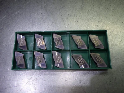 Tool Flo Carbide Grooving Inserts QTY10 FLG-4189L-CB AC50C (LOC1319A)