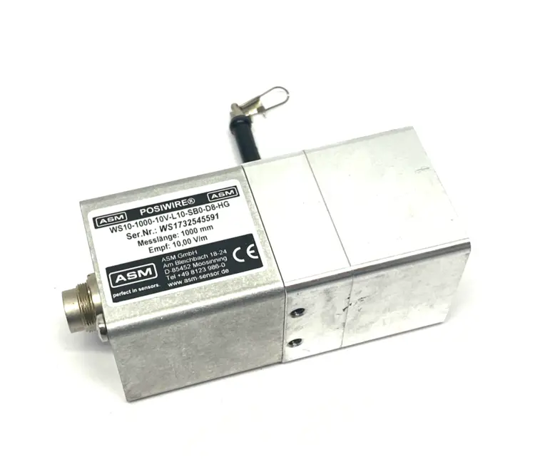 Used ASM posiwire® Cable Extension Position Sensor 1000mm Sensors Michigan US | Maverick Industrial Sales #1502351