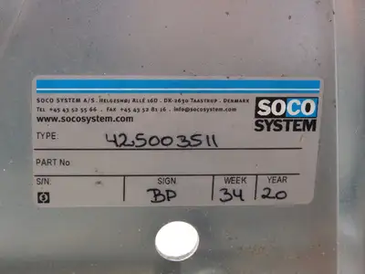 Used SOCO SYSTEMS _UNKNOWN_ Tape Applicators Indiana US | Arrow Industrial #1368171