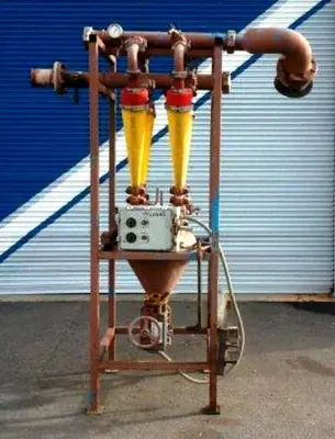 Dorr-Oliver BH-30 Merco nozzle centrifuge, Ferralium 225.