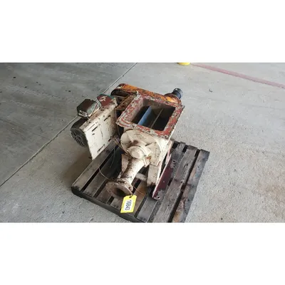 Used 10" Semco MAC blow thru Airlock Rotary Valve