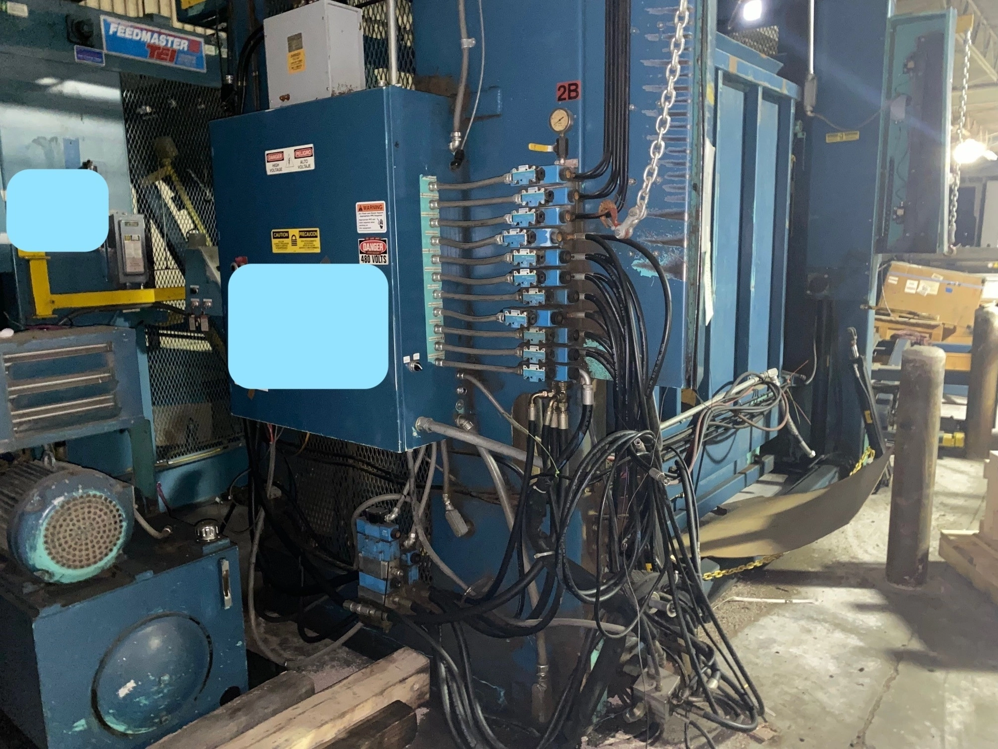 Used 1992 TEI TF 50-97 Slide Type Feeders Florida US | Corrugated Machinery Brokers #39064