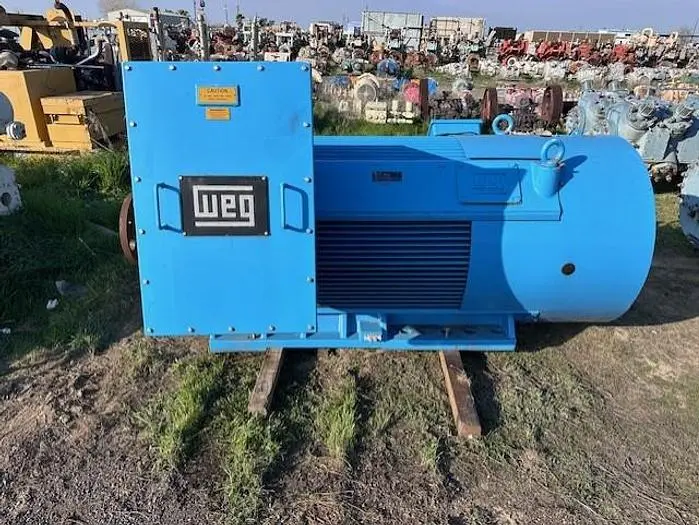 WEG 550 HP @ 426 RPM 50 Hz Electric Motor SN 1021012024