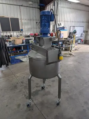 SS Single Wall 30 Gal. Mix Tank