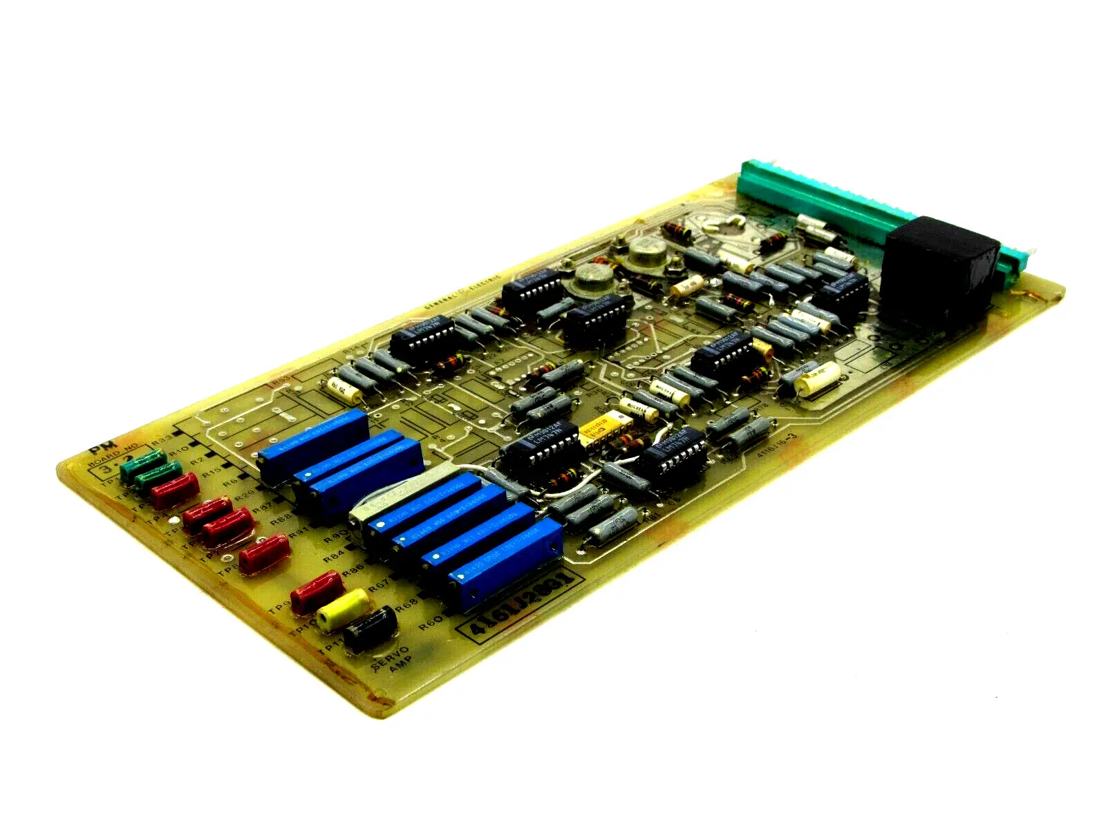 NEW GENERAL ELECTRIC 4161J28-G1 SERVO AMP BOARD 4116J16-3 4161J28G1