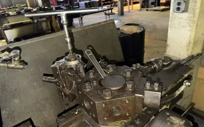 WARNER & SWASEY NO. 4 TURRET LATHE. STOCK # 0545726