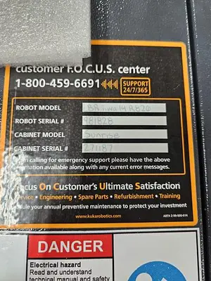 USED 2015 KUKA KUKA LBR IIWA 14 R820