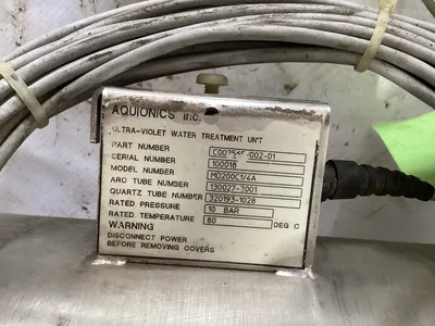 Aquionics MD200C1/4A UV 4” SS Ultra-Violet Water Treatment Unit