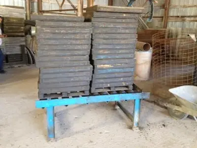Used 1995 HOME MADE 18X18 AND 24X24" Block Making Machines Quebec CA | DIT Equip #1412414
