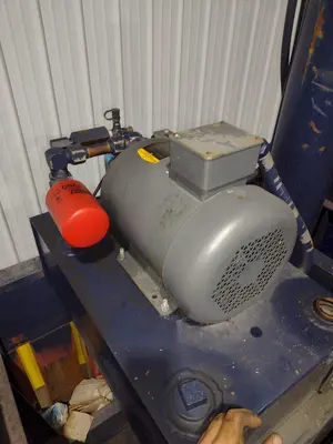 72" X 30" JV MFG CRAM A LOT MODEL #DBR-72-H VERTICAL HYDRAULIC CARDBOARD BALER: STOCK #18053