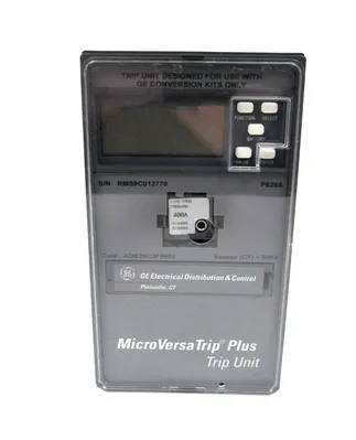 USED GENERAL ELECTRIC ADB25C3F0602 MICROVERSATRIP PLUS UNIT 600A – 400A