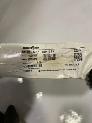Rexnord NS1500-24T_1-1/2IN_S_PA Split Polyamide Sprocket 24 Teeth 10028507 -NIB