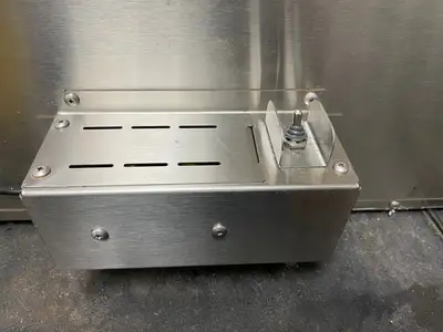 Used Marshall Used Marshall 175401 36" ThermoGlo Heated Warming Holding Stainless Steel Wall Mounted Shelf 120V Heated Cabinets & Displays Illinois US | Falcon Restaurant Supply #1376433