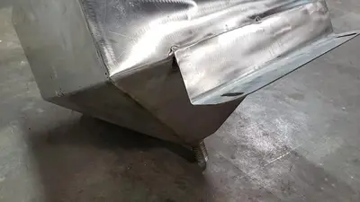 14 Gallon Square Hopper