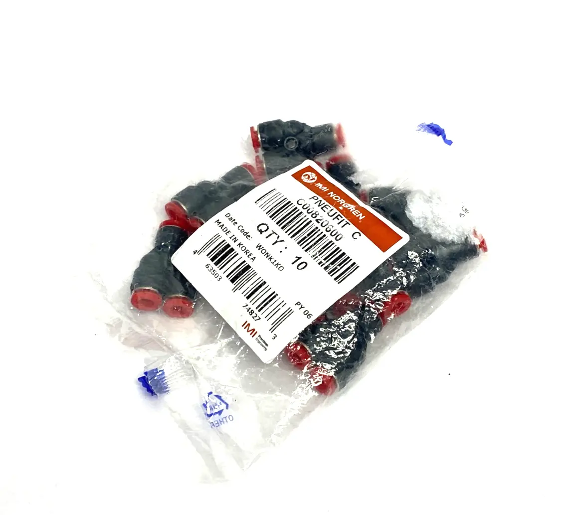 NEW IMI NORGREN PNEUFIT C Y-CONNECTOR 6MM