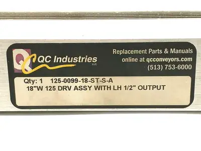 Used QC INDUSTRIES 125-0099-18-ST-S-A Miscellaneous MRO | Maverick Industrial Sales #1121974