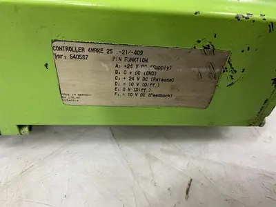 USED MANNESMANN REXROTH 4WRAP 6 W7-07-21/24K4/M