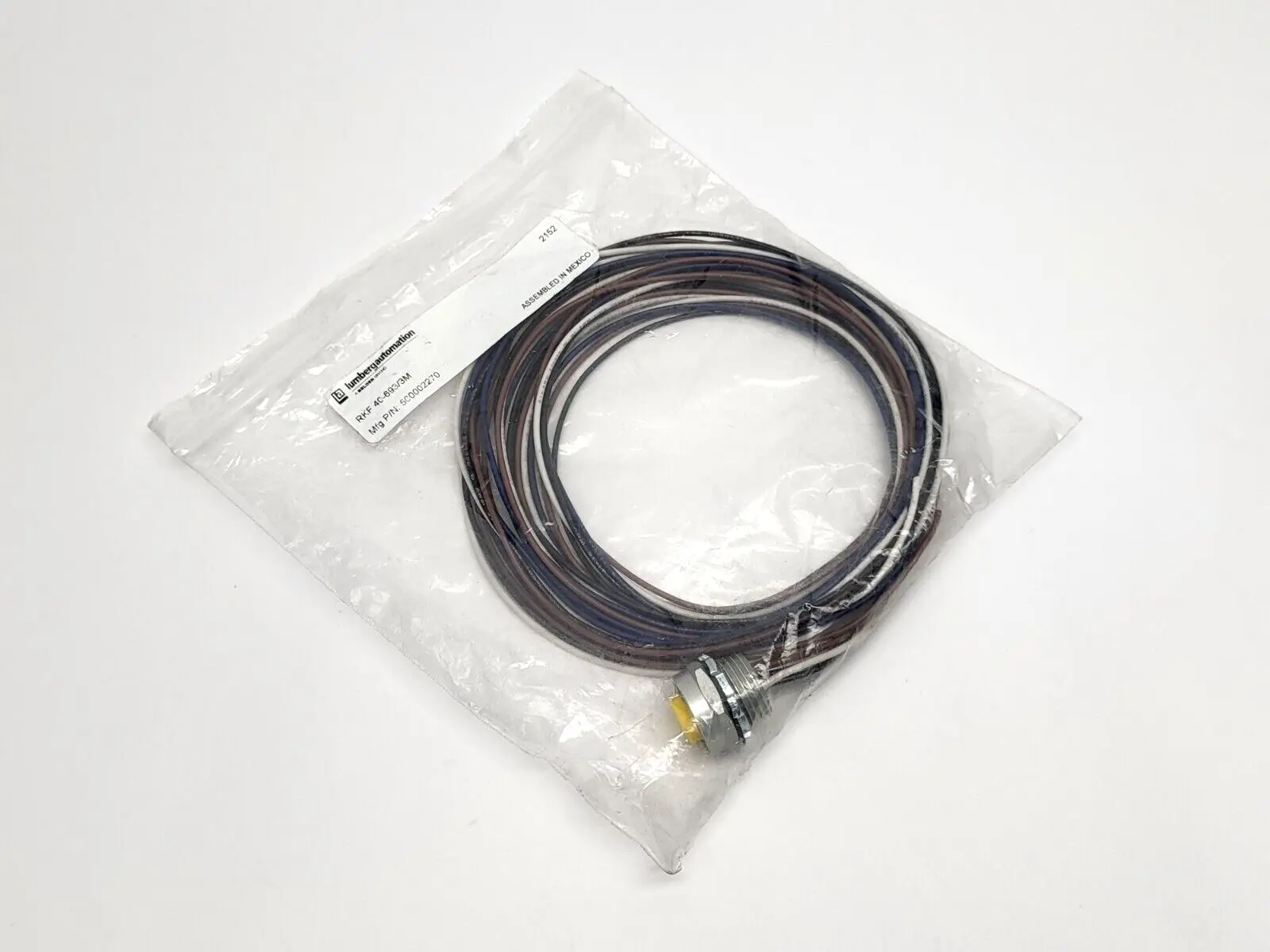 Lumberg Automation RKF 40-693/3M Female Receptacle 7/8" 500002270