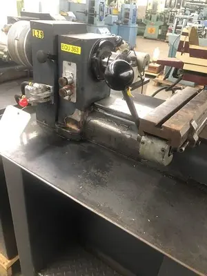 2788-440 DUNHAM SECOND OPERATION LATHE WITH HARDINGE QUICK PRODUCTION CROSSLIDE