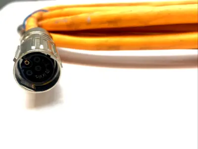 USED REXROTH SERVO MOTOR POWER CABLE 5M