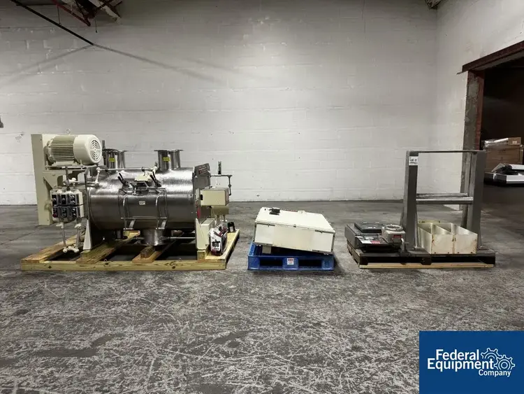 Used Littleford 21.9 Cu Ft Littleford Plow Mixer, Model FKM 600D Plow Mixers Ohio US | Federal Equipment Company #144952