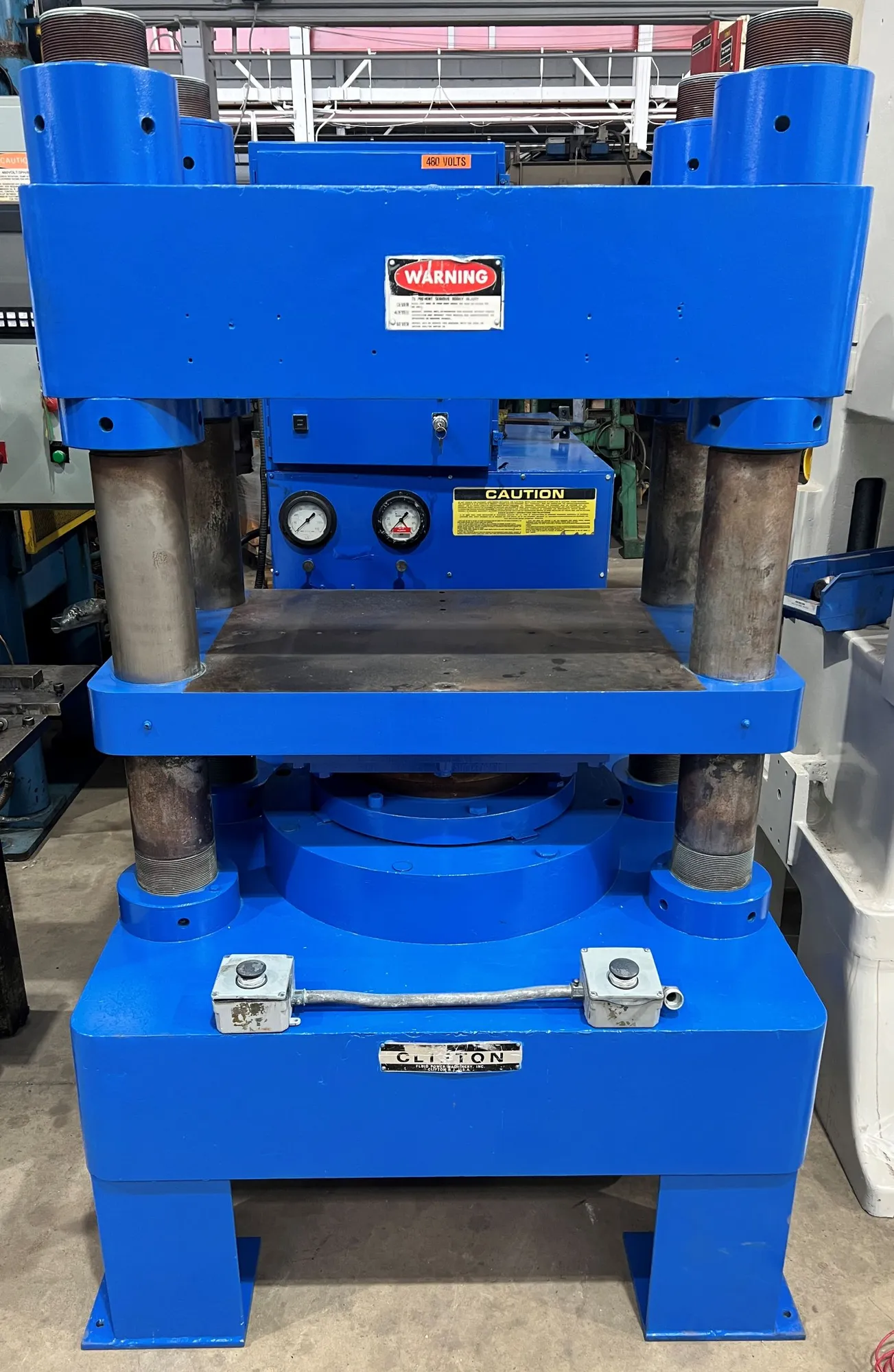 USED 1990 CLIFTON CLIFTON 500 SPCL TREDWELL PRESS