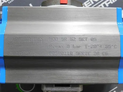 Valbia 80SR0110 Actuated Ball Valve Assembly Series 28 1/2" 150WSP 1000 WOG Used