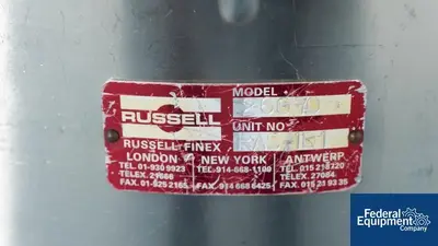 USED Russell Russel Finex Sieve, S/S, Model RAS101
