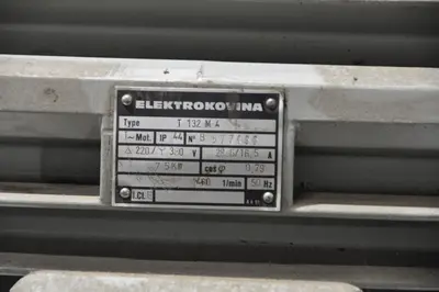 USED LABOR MOTOR 7,5 KW