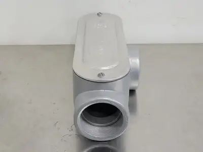 2 in. T-Shaped Conduit Fitting w/ Cover E30640
