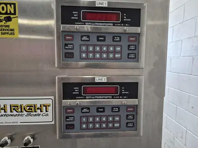 Used WEIGH RIGHT AUTOMATIC SCALE CO. PMB-2F Linear Packaging  Scales British Columbia CA | Steep Hill Equipment Solutions #1354183