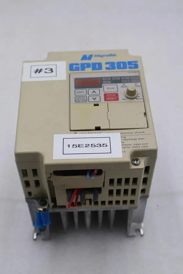 MAGNETEK JDB003 AC DRIVE GPD 305 STOCK #L-758