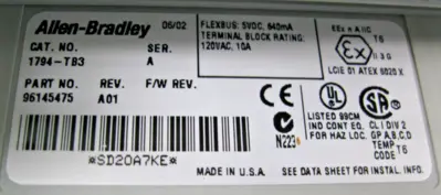 USED Allen-Bradley 1794-IA16