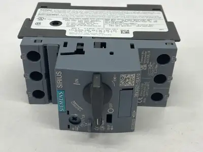 USED SIEMENS SIRIUS CIRCUIT BREAKER FOR MOTOR PROTECTION SIZE S00