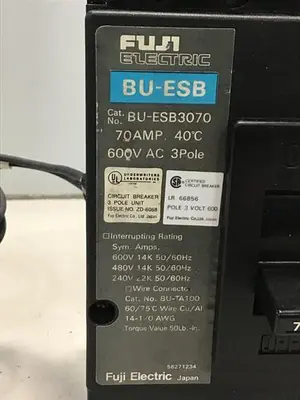 USED FUJI ELECTRIC BU-ESB3070