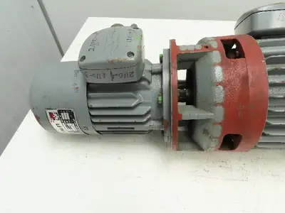 LETAG Bonfiglioli Tandem Dual Gear Motor 70:1 Reducer .5/3Hp 277/460V 3PH IEC S1