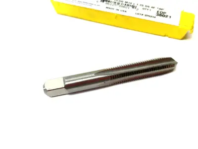 New | in-Stock Morse Cutting Tools Plug Tap 7500 M10 × 1.25 PLUG_D5 Taps & Dies Michigan US | Maverick Industrial Sales #1391725