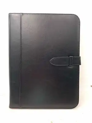 Sunda Executive Portfolio – Black – 5 in 1 Single Unit Note Pad