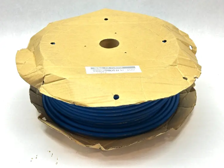 Used SMC FLAME RESIST BLUE TUBING Hoses | Maverick Industrial Sales #1121004