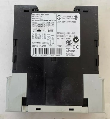 NEW Siemens 3RP1511-1AP30