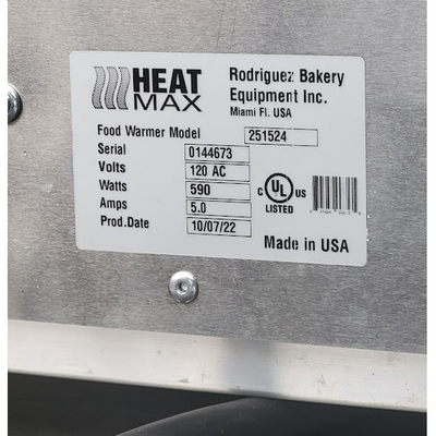 Used _UNKNOWN_ _UNKNOWN_ Hot Food Warming, Holding, & Transport Cabinets Washington US | Epic Foodwares #1557449