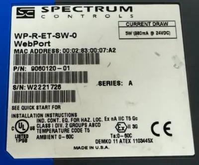USED SPECTRUM 9060120-01