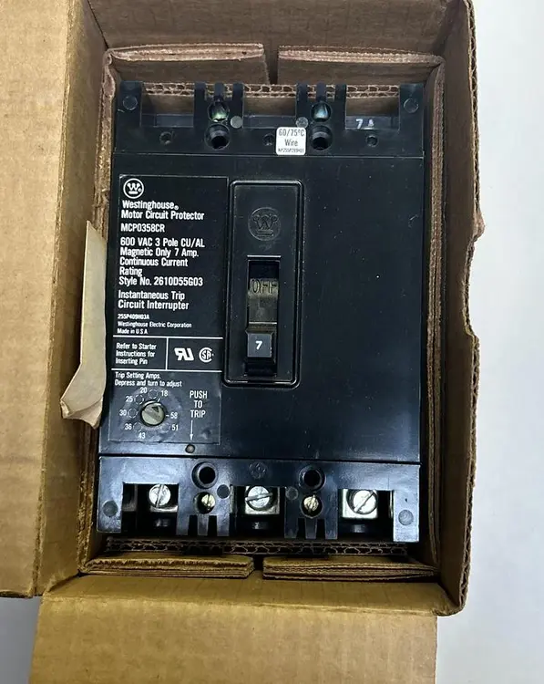 New | in-Stock WESTINGHOUSE MCP0358CR Miscellaneous Equipment (Electrical & Power) | Surplus Asset Holdings #1188698