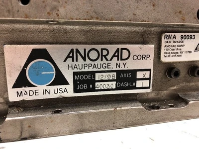 USED Anorad X Axis