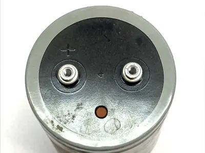 USED MEPCO CAPACITOR 32000UF 40VDC SCREW TERMINAL −10+75%