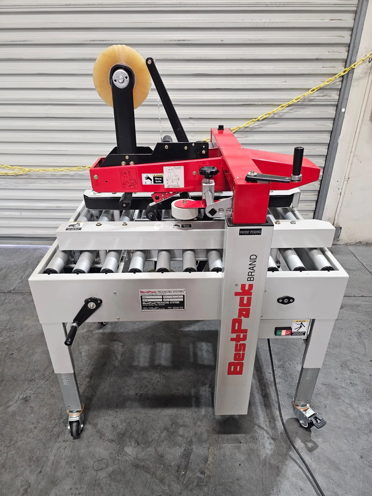 RS22 Semi automatic Random Adjustable Case Sealer, Side Belt Drive Rental