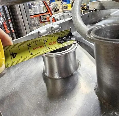 Used 100 Gallon Kettle, 316 Stainless Steel, With Scrape Agitation