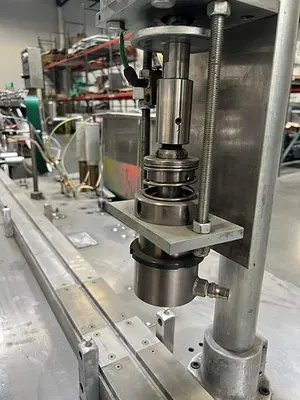 Filling Line, Cans, Aerosol, Terco, 2-Head, Valve Placement, XP #S745365
