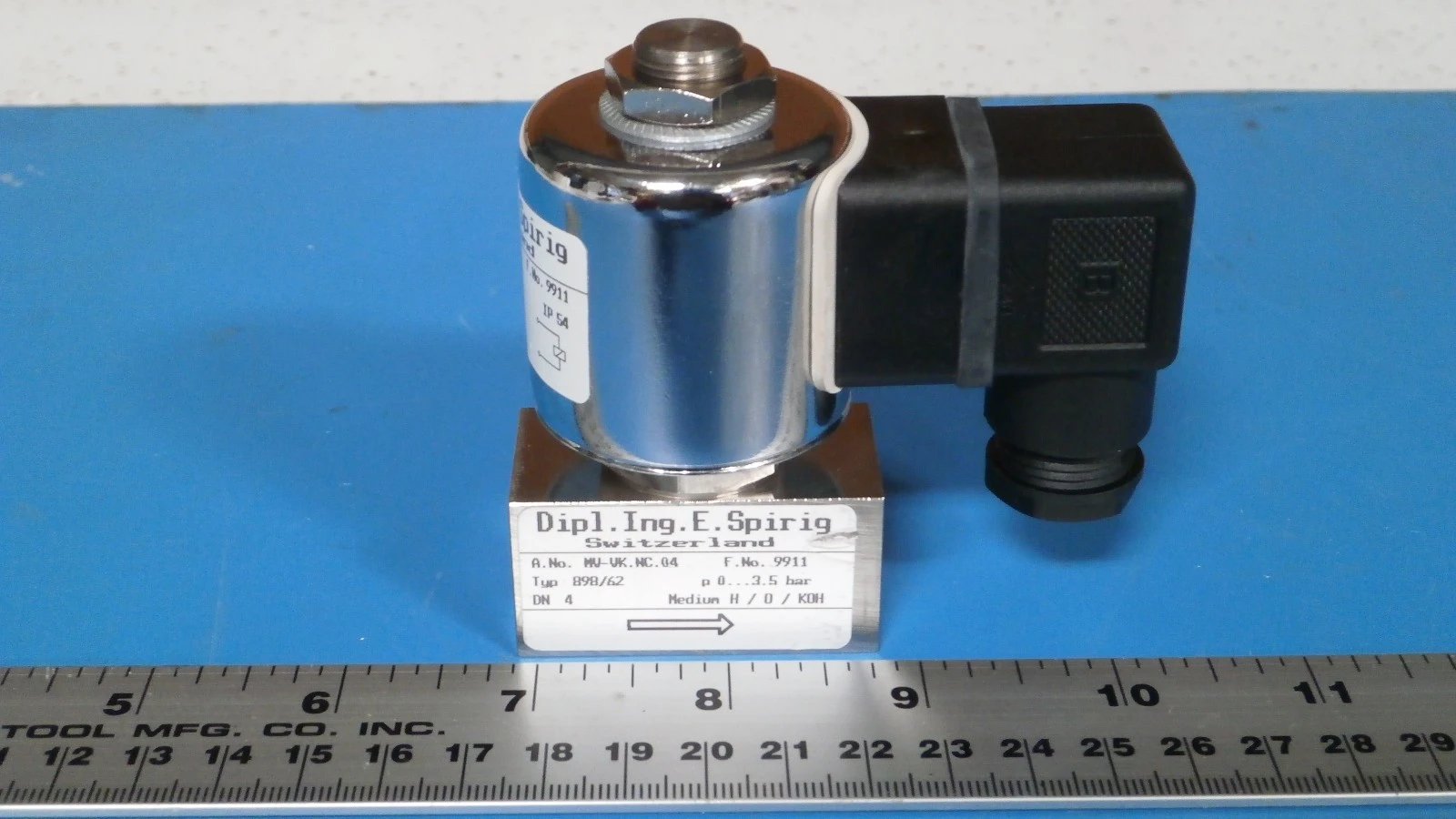 USED DIPL.ING.E.SPIRIG TYP: 1 A 27, V DC 24, W 8